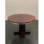 Chromed Metal Extendable Table, 1970s
