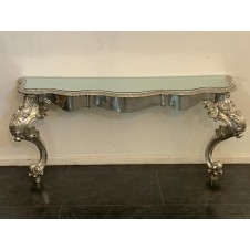Eclectic Metal Console by Piero Figure for Athena