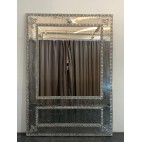 Large Metal Mirror by Piero Figure for Athena