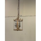 Brass Lantern by Gaetano Sciolari, Italy, 1970