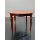 Oval Rosewood Table attributed to Paolo Buffa for La Permanente Mobili Cantù, 1950s