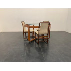 Dining Set for 3 People, 1970, Set of 4