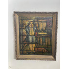 Beso Beselia, Modernist Painting, 1995, Oil on Canvas