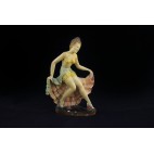 STATUINA DONNA CON ABITO